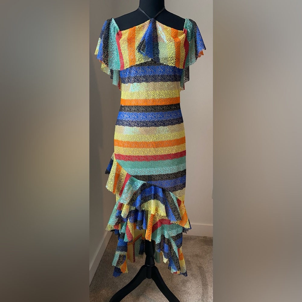 Annabeth Off the Shoulder Midi Dress
ALICE + OLIVIA - Picture 4 of 17